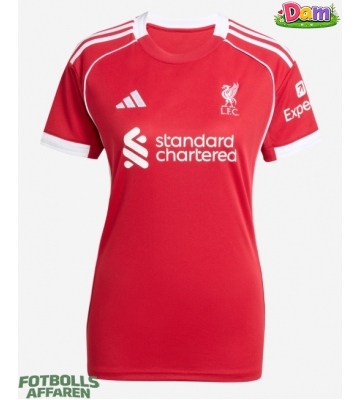 Liverpool Hemmatröja Kvinnor 2025-26 Kortärmad
